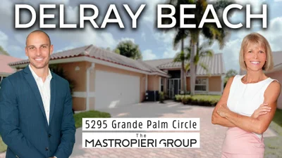 Tropical Lakes Delray Beach Property Tour | 5295 Grande Palm Cir